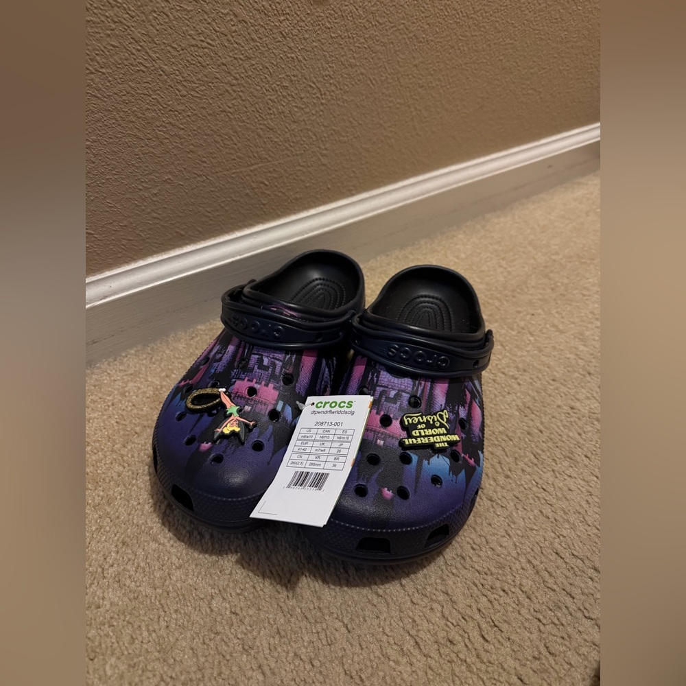 Disney Crocs, Tinkerbell The Wonderful World of Disney Crocs